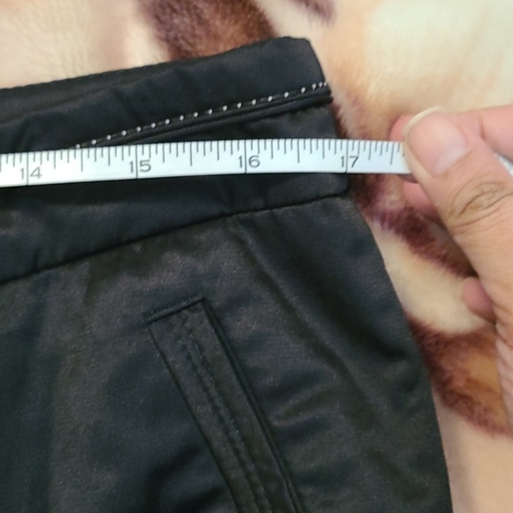 LUISA CERANO Cotton Blend Black Crepe Trousers 12 - Picture 5 of 8